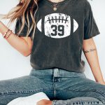 Football Kids Jersey Number Shirt